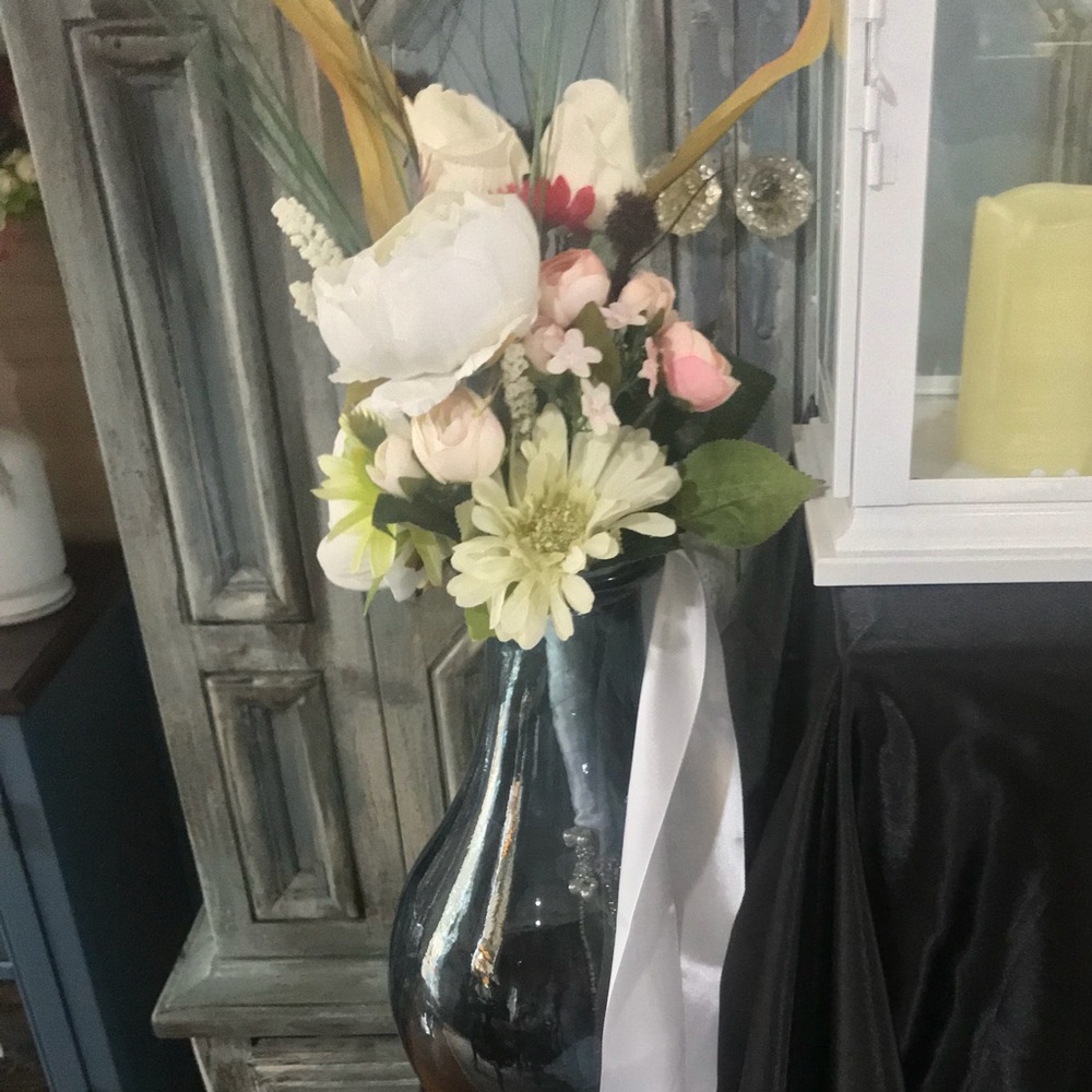 Bridal bouquet set with eucalyptus roses & peony’